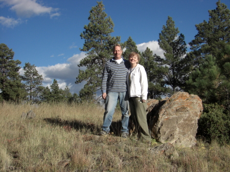 On our property in Angel Fire, New Mexico