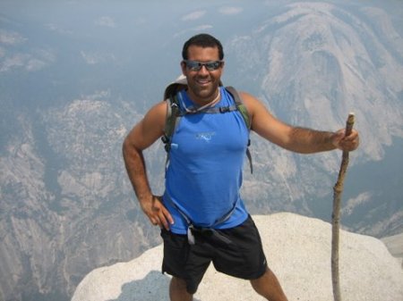 On top of Half Dome, Yosemite 7/08