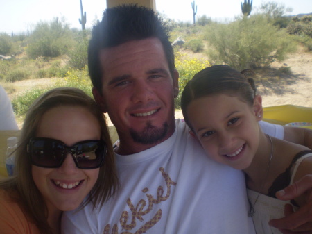my youngest son and grand daughters