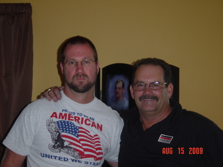 Scott Hale & Myself 8/09