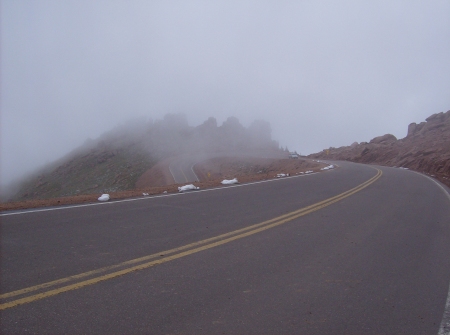 Bike Ride Tour Down Pikes Peak - 8/18/08