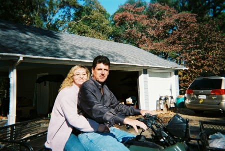 Me & Joey on a 4 wheeler 11-2007