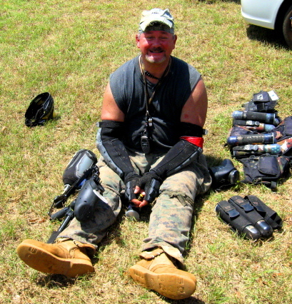 Me 48 yrs young at Paintball Scenario 104*