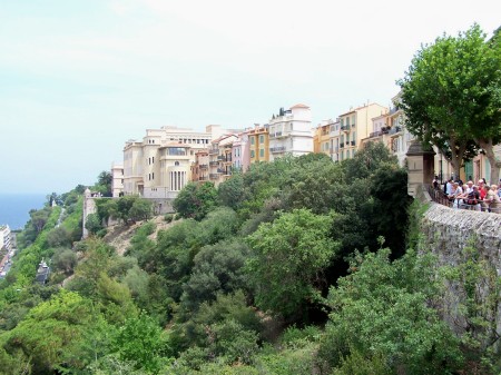Cliffside in Monaco
