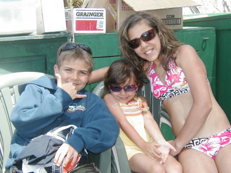 Nick, Natalie and Katelyn