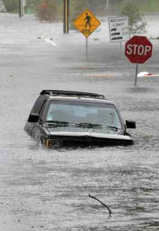 flooding from fay