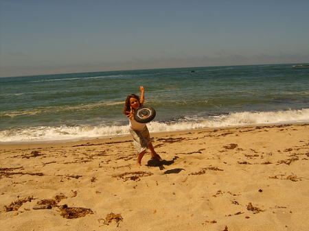 shannon and frisbee