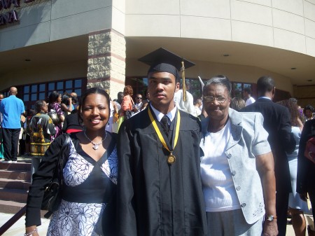 Samaria, Lil' Raymond, and my Mom