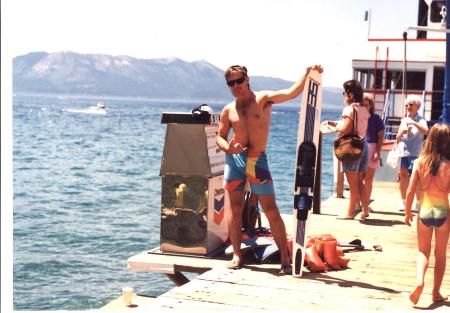 Skiing at Lake Tahoe