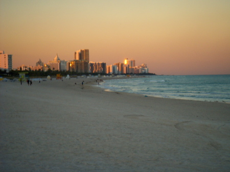 keeping warm in south beach