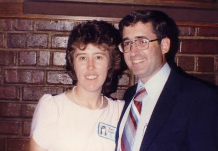 Susan Woods and husband