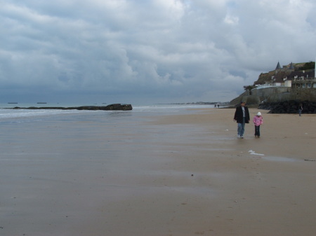 Omaha Beach, Normandie France