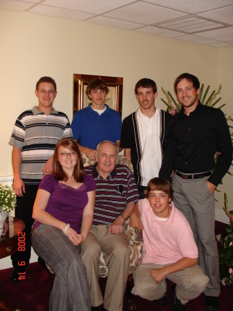 My dad and all the grandkids