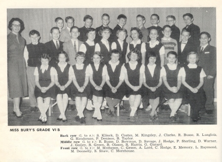 Grade 6 (1959-60)