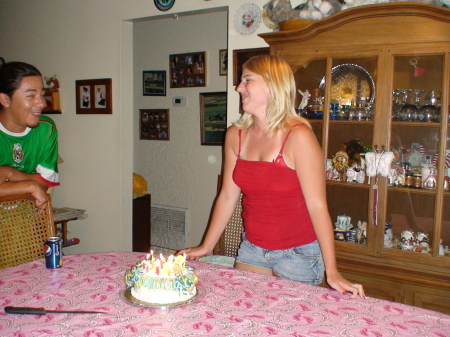 my daughter chelsea "s b-day