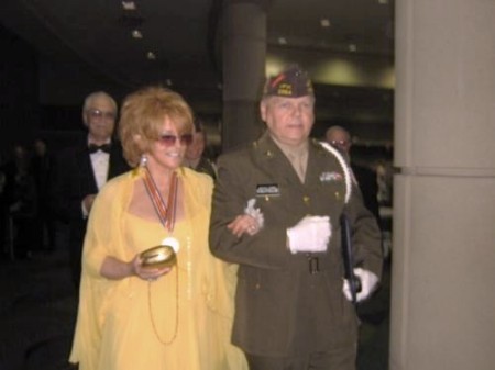 escorting Ann Margaret