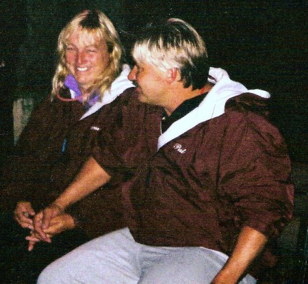 Pam & I on Halloweekends at Cedar Point
