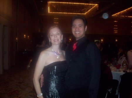 Holiday ball dance event with my coach