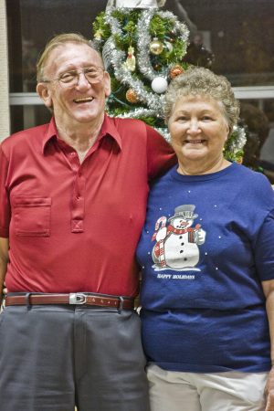 Ron and Joan/my in-laws/Christmas 2008