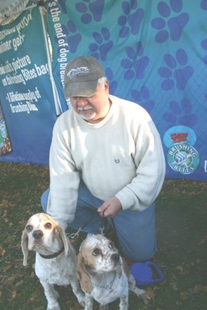 Tanner and Wiggles at Dog Park