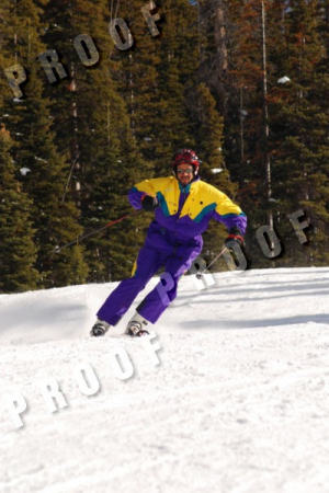 David Skiing