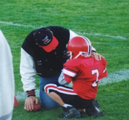 A Coach and his QB.