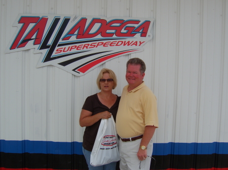 Outside the Talledega Drivers Center!