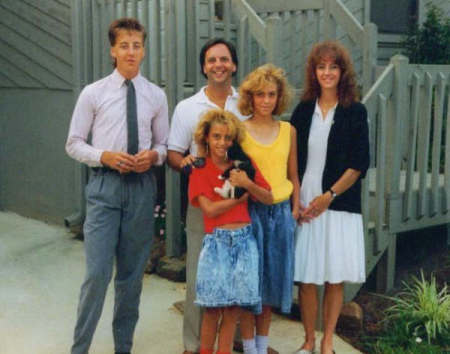 1990 Family photo at home in Kennesaw, GA