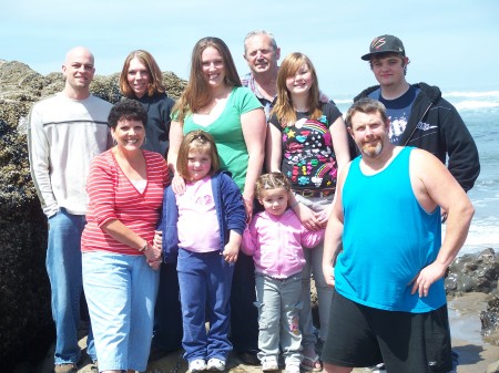 Our family at the beach