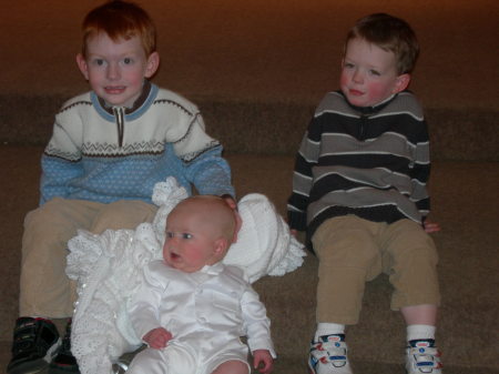 My three grandsons.