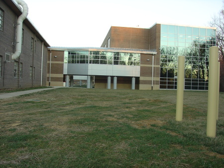 New addition - southwest side, back of school