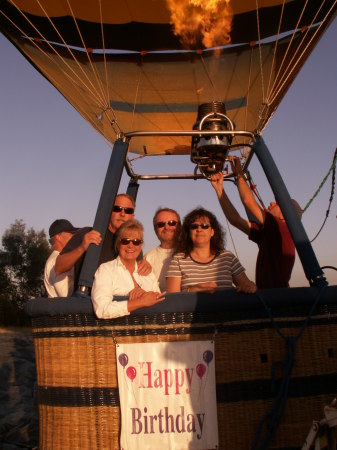 Birthday Hot Air Baloon Ride in Temecula