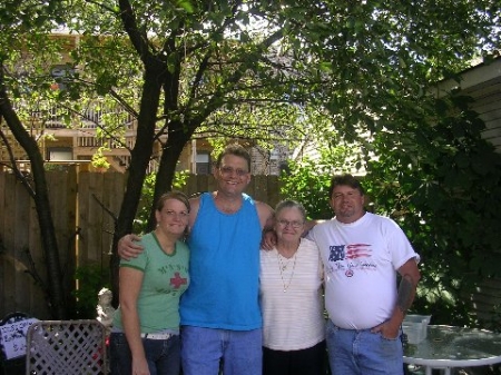 KIM, BROTHER RAYMOND, MY MOM, BROTHER KEVIN