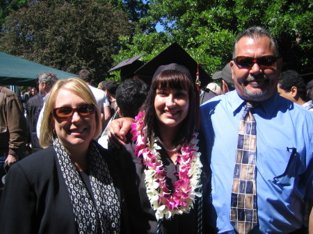 Brittany's graduation day