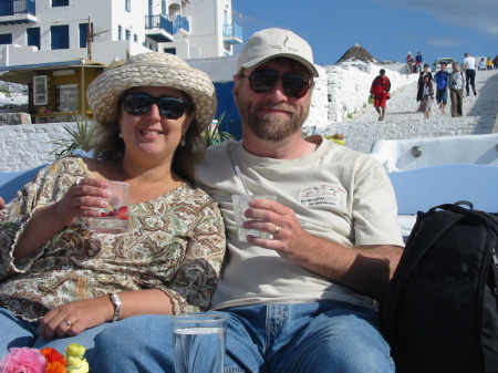 Russ & Alycia McKenzie Collins in Greece 2005