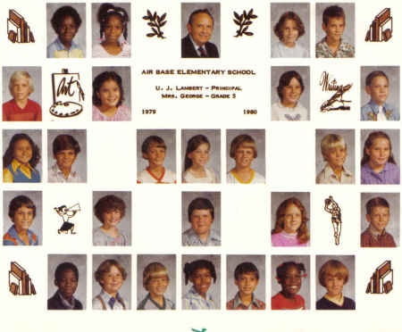 1978-1979 Ms. Davis 6th Grade Class