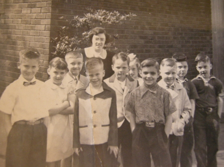 Sunday school at Fremont Baptist Church 1952