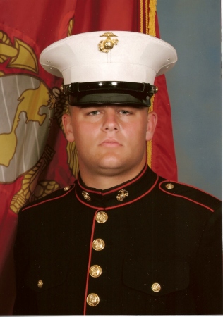 Our son Lloyd N Brown IV - U.S. Marine