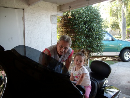 Victor and our granddaughter Kaylie