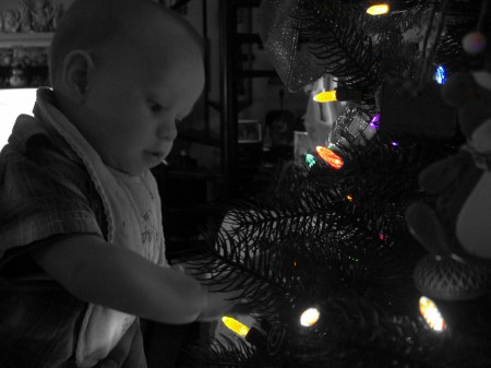 Aiden's first Christmas