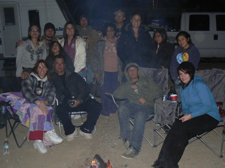 Camping with the Familia