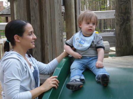 Daughter Diana and Grandson Aidan 2008