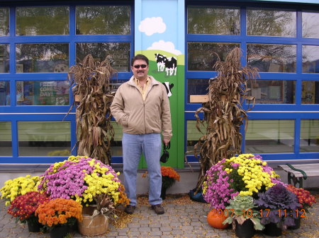 At Ben and Jerry's factory in Vermont 2007