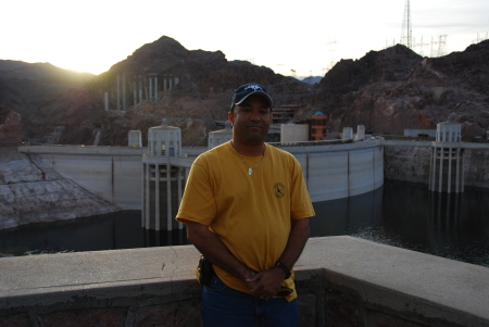 Hoover Dam on the AZ side