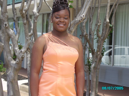 my beautiful daughter as a bridesmaid.