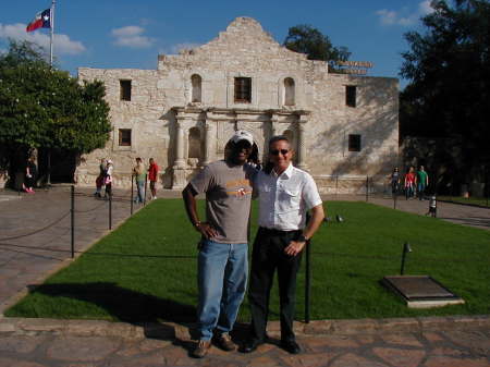 Rod Alston and Bob, The Alamo, 2007