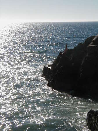 Cliff Diver at Mazatlan