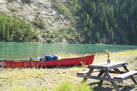 Yukon River canoe trip