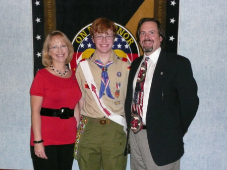 Preston's Eagle Award Ceremony Sept 6, '08