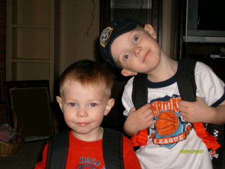 Nicholas' boys - Mason & Riley